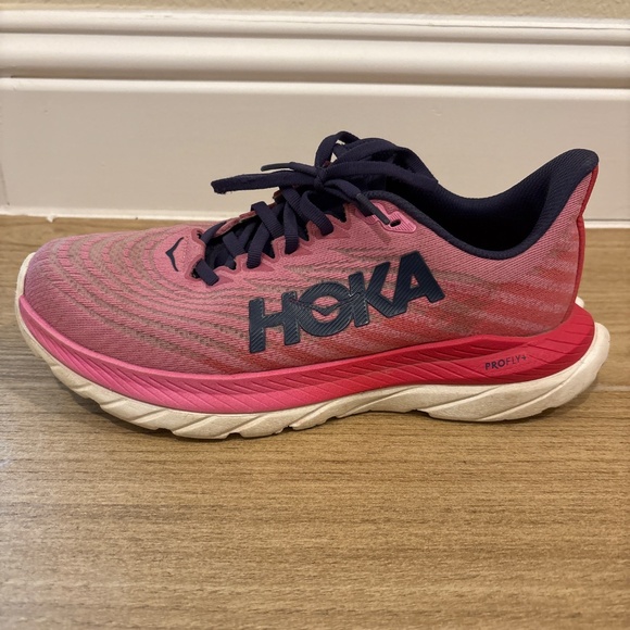 WOMENS HOKA MACH 5 size 7.5 - Picture 3 of 6